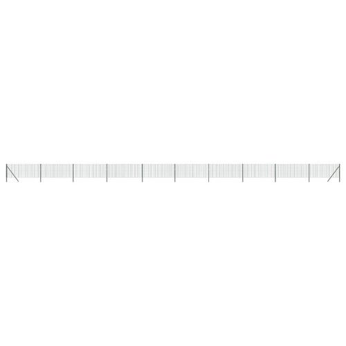 Trådhegn 1x25 m galvaniseret stål grøn