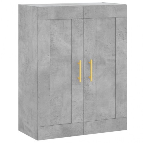 Vægskab betongrå 69,5 x 34 x 90 cm