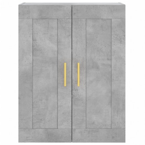 Vægskab betongrå 69,5 x 34 x 90 cm