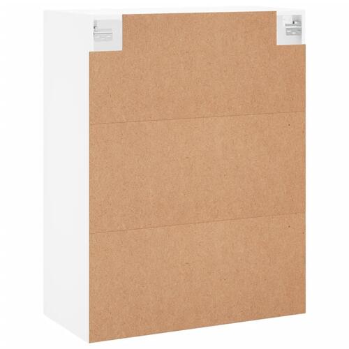 Væghængt skab 69,5x34x90 cm hvid