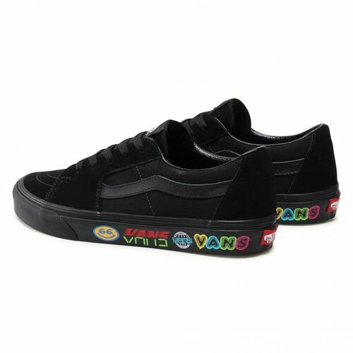 Kvinde Casual Sneakers Vans SK8-Low Sort 40