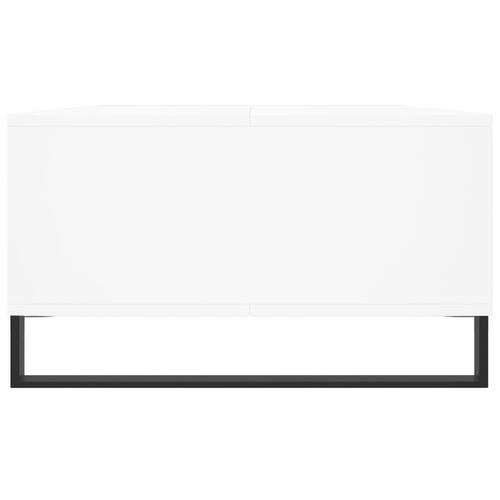 Sofabord 104x60x35 cm konstrueret træ hvid