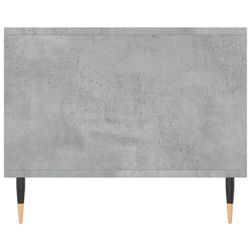 Sofabord 90x50x40 cm konstrueret træ betongrå