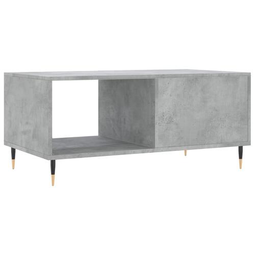 Sofabord 90x50x40 cm konstrueret træ betongrå