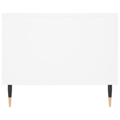 Sofabord 90x50x40 cm konstrueret træ hvid