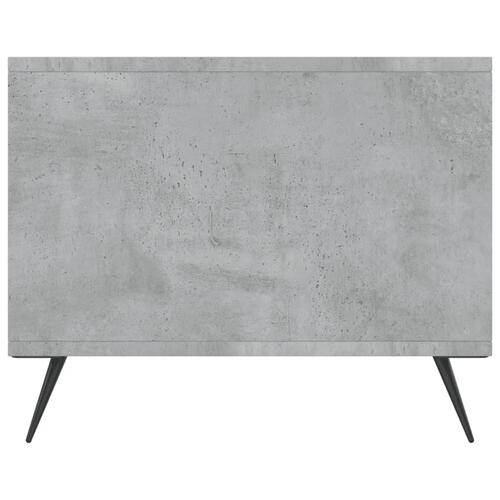 Sofabord 90x50x40 cm konstrueret træ betongrå