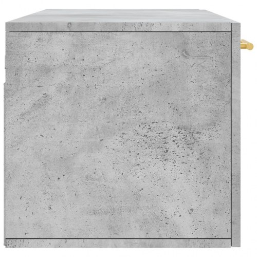 Vægskab i konstrueret træ 100 x 36,5 x 35 cm - betongrå