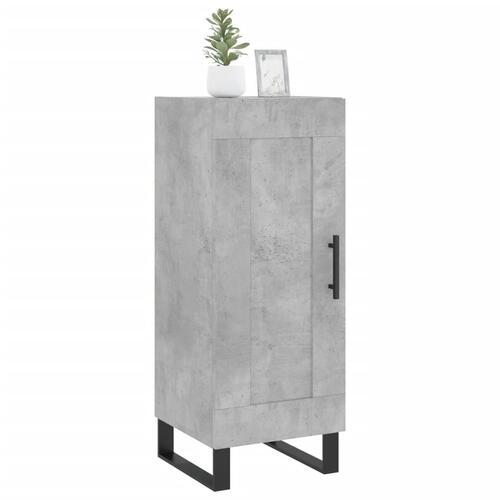 Skænk 34,5x34x90 cm konstrueret træ betongrå