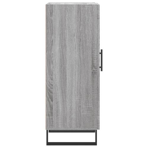 Skænk 34,5x34x90 cm konstrueret træ grå sonoma-eg