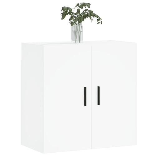 Vægskab 60x31x60 cm konstrueret træ hvid