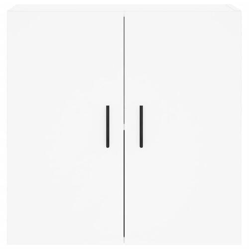 Vægskab 60x31x60 cm konstrueret træ hvid