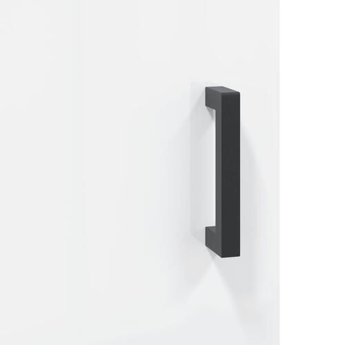 Vægskab 60x31x60 cm konstrueret træ hvid højglans