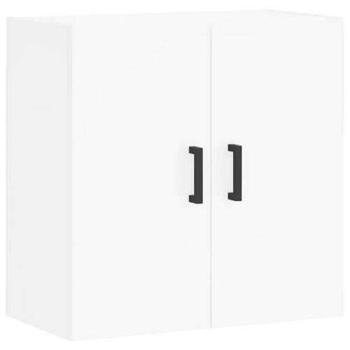 Vægskab 60x31x60 cm konstrueret træ hvid