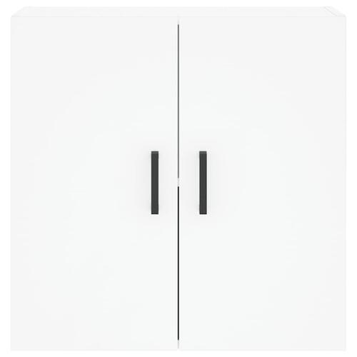 Vægskab 60x31x60 cm konstrueret træ hvid