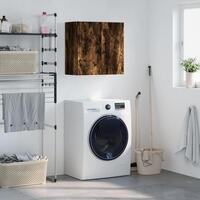 Vægskab 60x31x60 cm konstrueret træ røget egetræsfarve