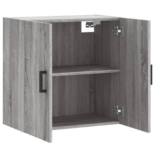 Vægskab 60x31x60 cm konstrueret træ grå sonoma-eg