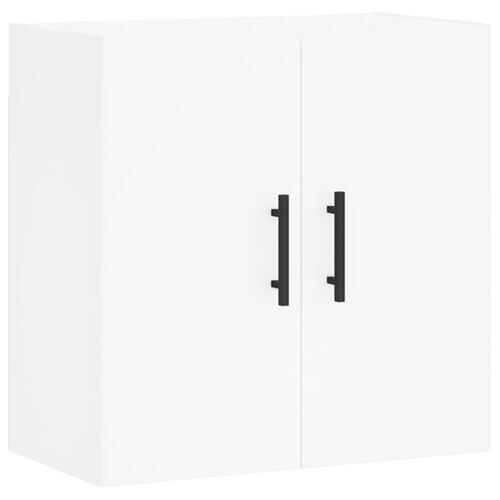 Vægskab 60x31x60 cm konstrueret træ hvid