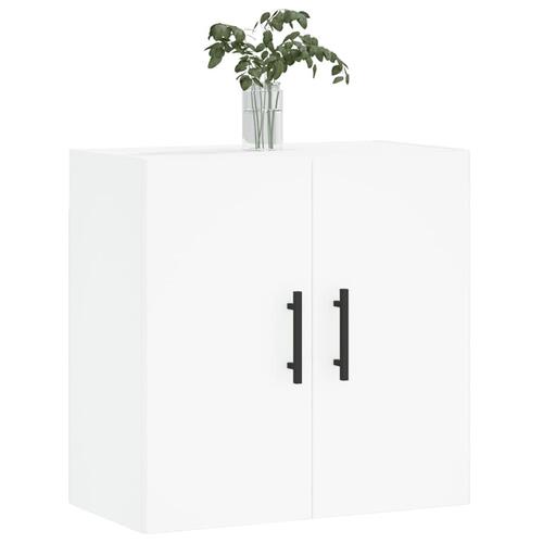 Vægskab 60x31x60 cm konstrueret træ hvid