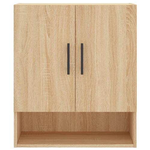 Vægskab 60x31x70 cm konstrueret træ sonoma-eg