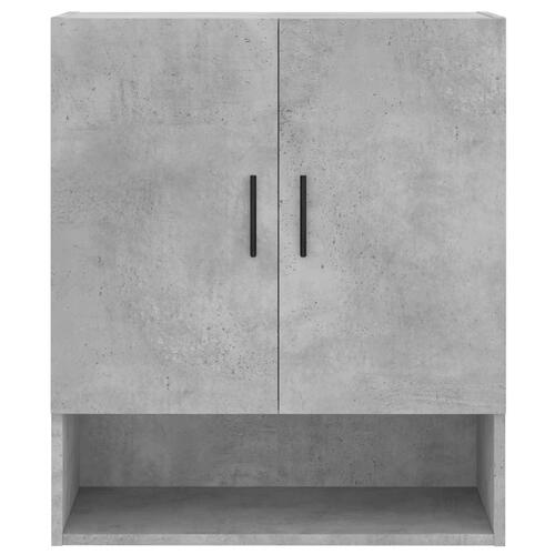 Vægskab 60x31x70 cm konstrueret træ betongrå