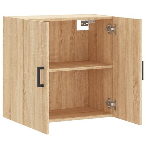 Vægskab 60x31x60 cm konstrueret træ sonoma-eg