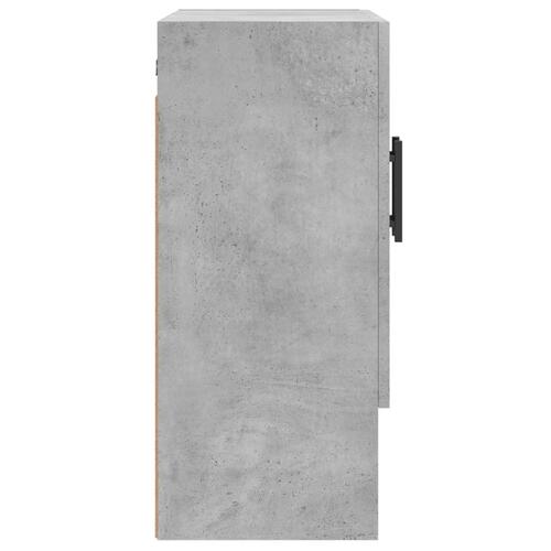 Vægskab 60x31x70 cm konstrueret træ betongrå