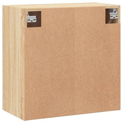 Vægskab 60x31x60 cm konstrueret træ sonoma-eg