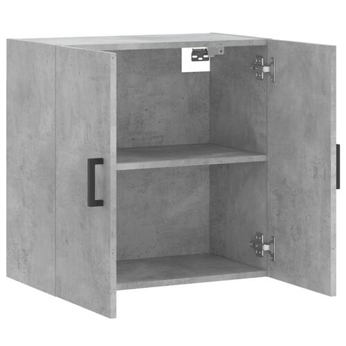 Vægskab 60x31x60 cm konstrueret træ betongrå