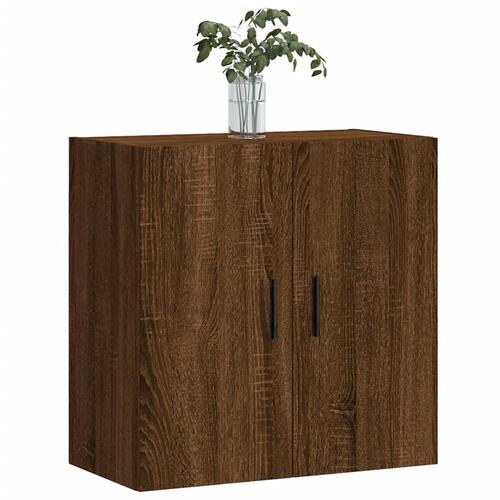 Vægskab 60x31x60 cm konstrueret træ brun egetræsfarve