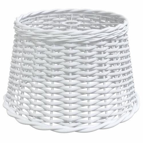 Lampeskærm til loftlampe Ø45x28 cm flet hvid