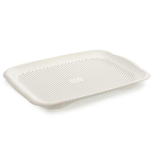 Dræner Hvid Plastik 27 x 3 x 36,3 cm (24 enheder)