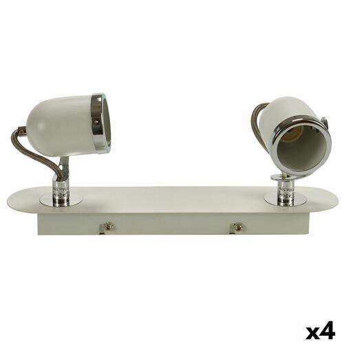 Loftslampe Grundig Hvid Metal 50 W 8 x 13 x 31 cm GU10 (4 enheder)