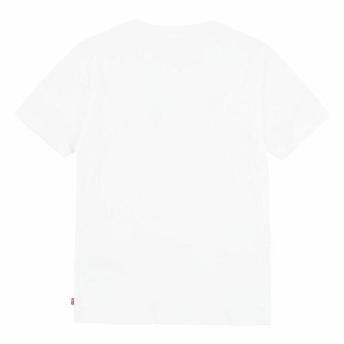 T-shirt Levi's Camo Poster Logo Bright Hvid 4 år