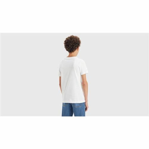 T-shirt Levi's Camo Poster Logo Bright 60732 Hvid 14 år