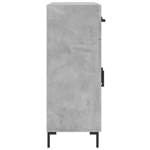 Skænk 69,5x34x90 cm konstrueret træ betongrå