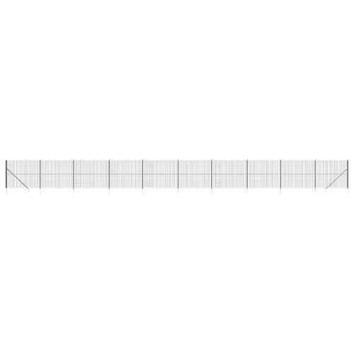 Trådhegn med jordspyd 1,8x25 m grøn
