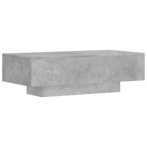 Sofabord 100x49,5x31 cm konstrueret træ betongrå