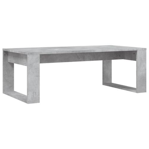 Sofabord 102x50x35 cm konstrueret træ betongrå