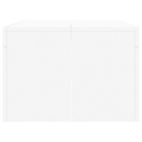 Sofabord 102x50x36 cm konstrueret træ hvid
