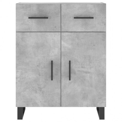 Skænk 69,5x34x90 cm konstrueret træ betongrå