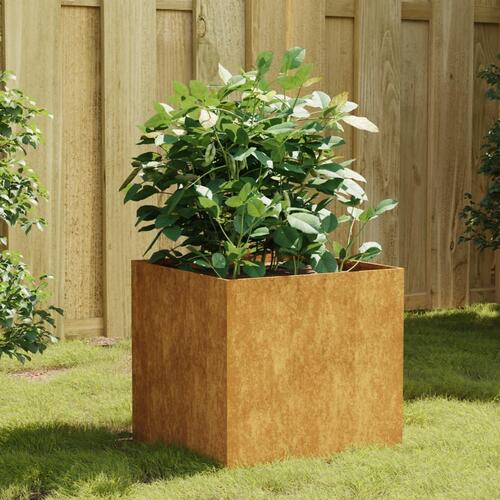 Plantekasse 40x41x40 cm cortenstål