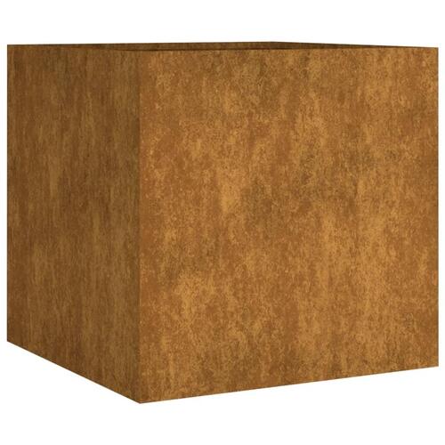 Plantekasse 40x41x40 cm cortenstål
