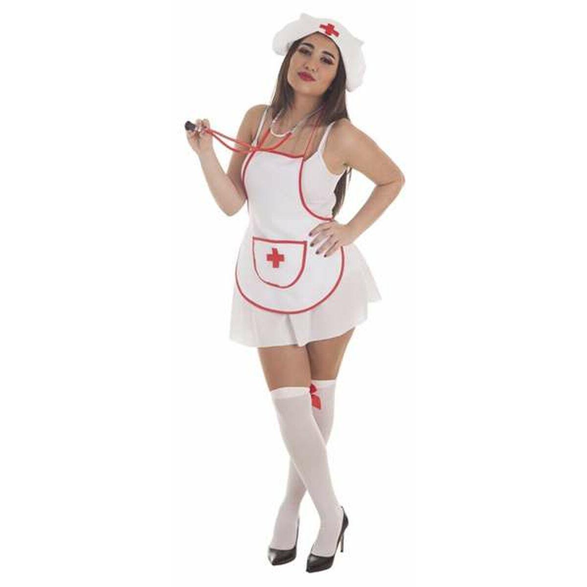 Kostume til voksne Sexet sygeplejerske M/L (5 Dele)
