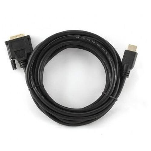 HDMI til DVI-adapter GEMBIRD 5m, HDMI/DVI, M/M Sort 5 m