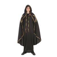 Kappe Kostume til voksne M/L Sort Gylden