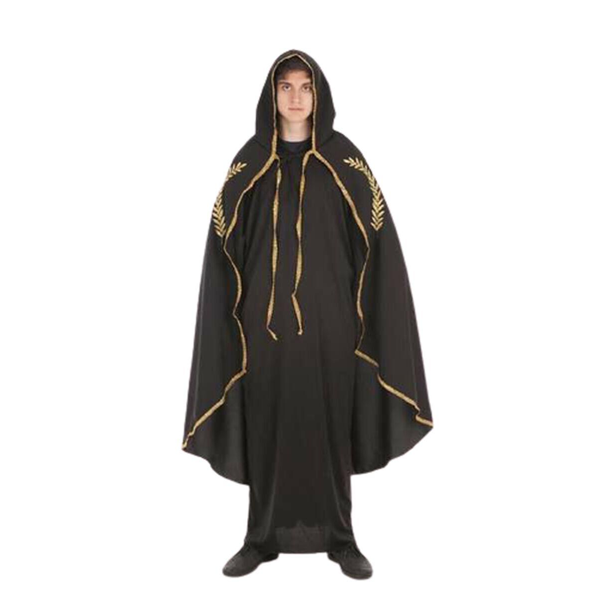 Kappe Kostume til voksne M/L Sort Gylden