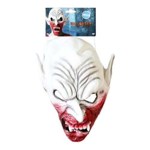 Maske Halloween Monster Hvid
