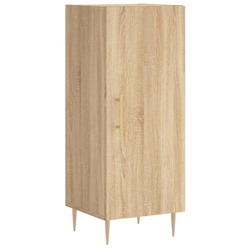 Skænk 34,5x34x90 cm konstrueret træ sonoma-eg