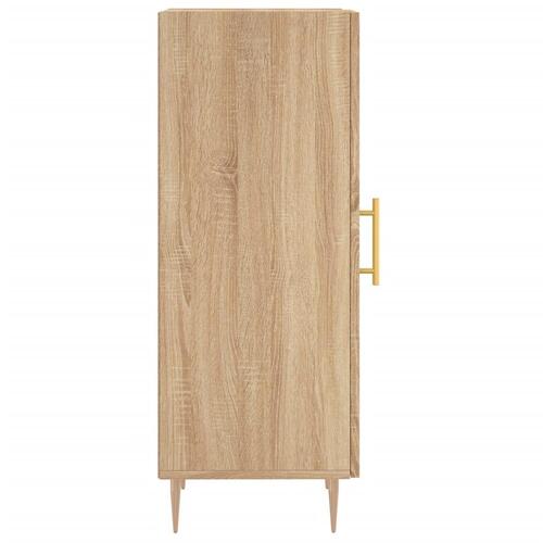 Skænk 34,5x34x90 cm konstrueret træ sonoma-eg