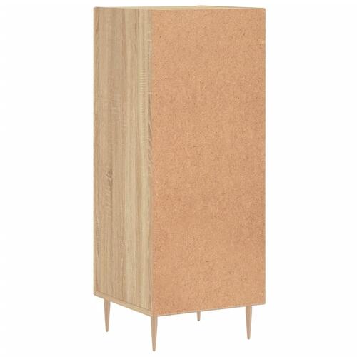 Skænk 34,5x34x90 cm konstrueret træ sonoma-eg